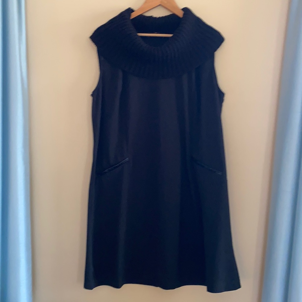 Cute Cowl Neck Mod Tunic Dress
